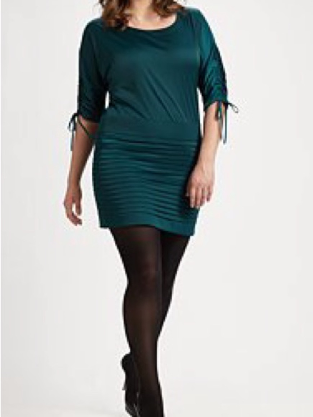 Phoebe Couture Teal Dress